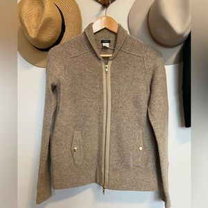 J. Crew merino wool cardigan/jacket